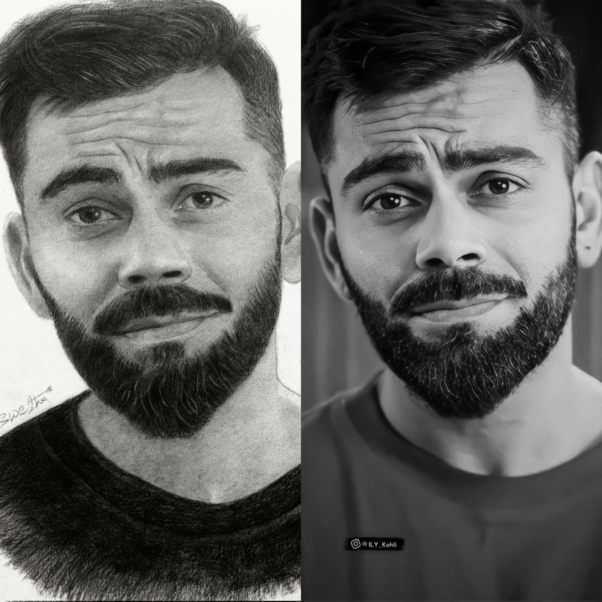 swethaeepuri's tweet image. Drawing vs Reference ✨️ 
#swethaeepuri #Drawing