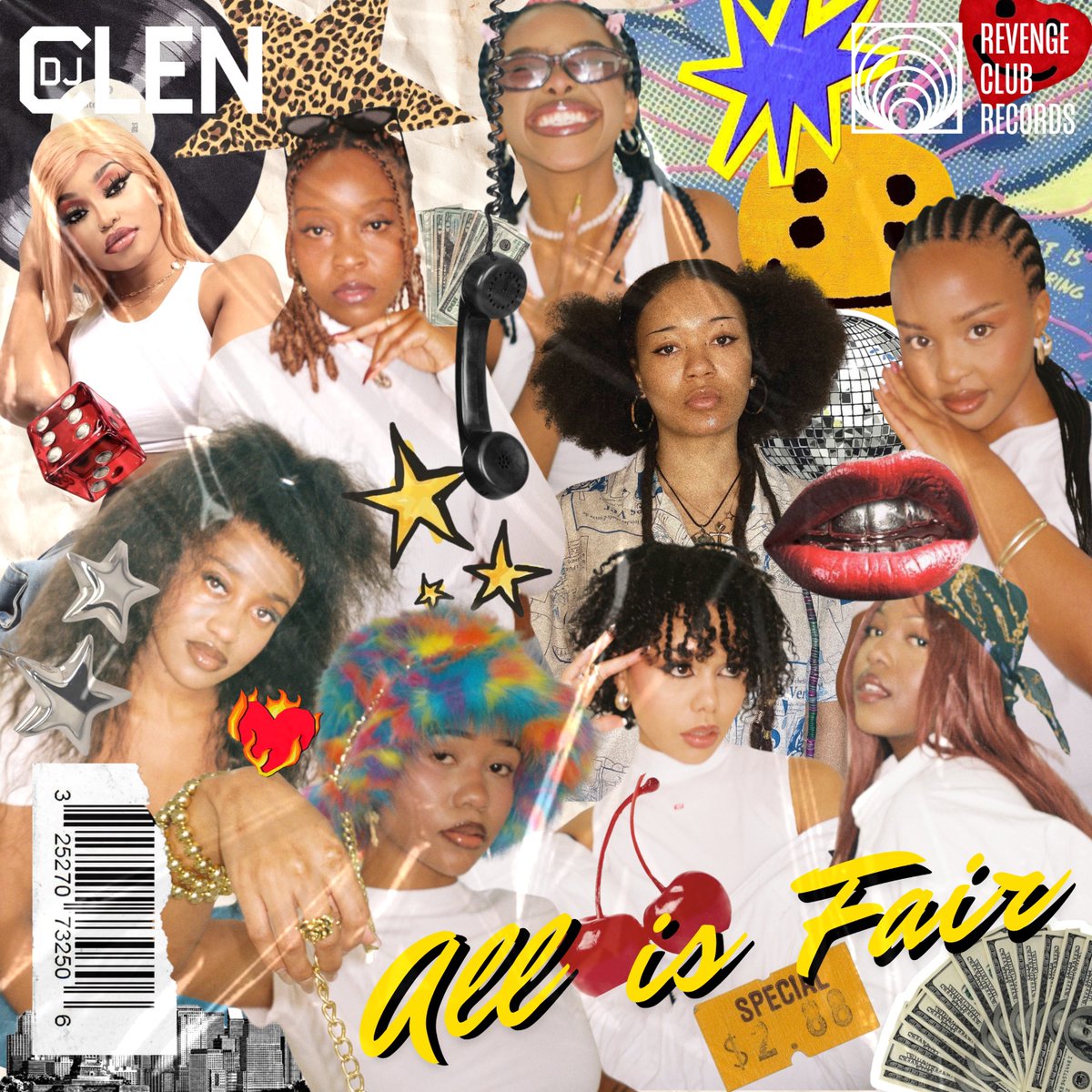 DJ CLEN 🎧 - “ALL IS FAIR”
(THE R&amp;B ALBUM) drops this Sunday 📌… cause Sundays are for lovers. ♥️ 

Cover Art Curated By: <a href="/reece_youngking/">A-REECE.</a> ♈️ 
Cover Art Designed By: @blueswahn  
-
Mixed/Mastered By: @zephbeats 
Courtesy Of: @revengeclubrecords 

💿: music.apple.com/za/album/all-i…