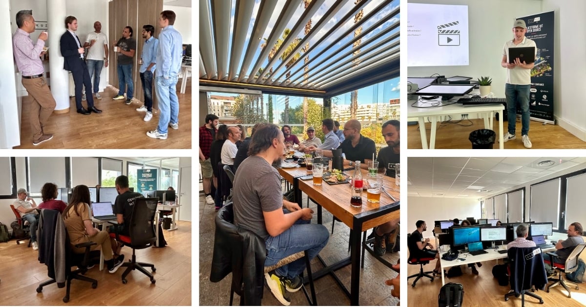 [#KuzzleInside] Cette semaine la Kuzzle Team s'est retrouvée dans nos bureaux de Montpellier ☀️
Entre deux viennoiseries, ateliers et afterwork, l'équipe c'est alignée sur les objectifs stratégiques à venir jusqu'à la fin de l'année.
Merci à la Kuzzle Team 🙂