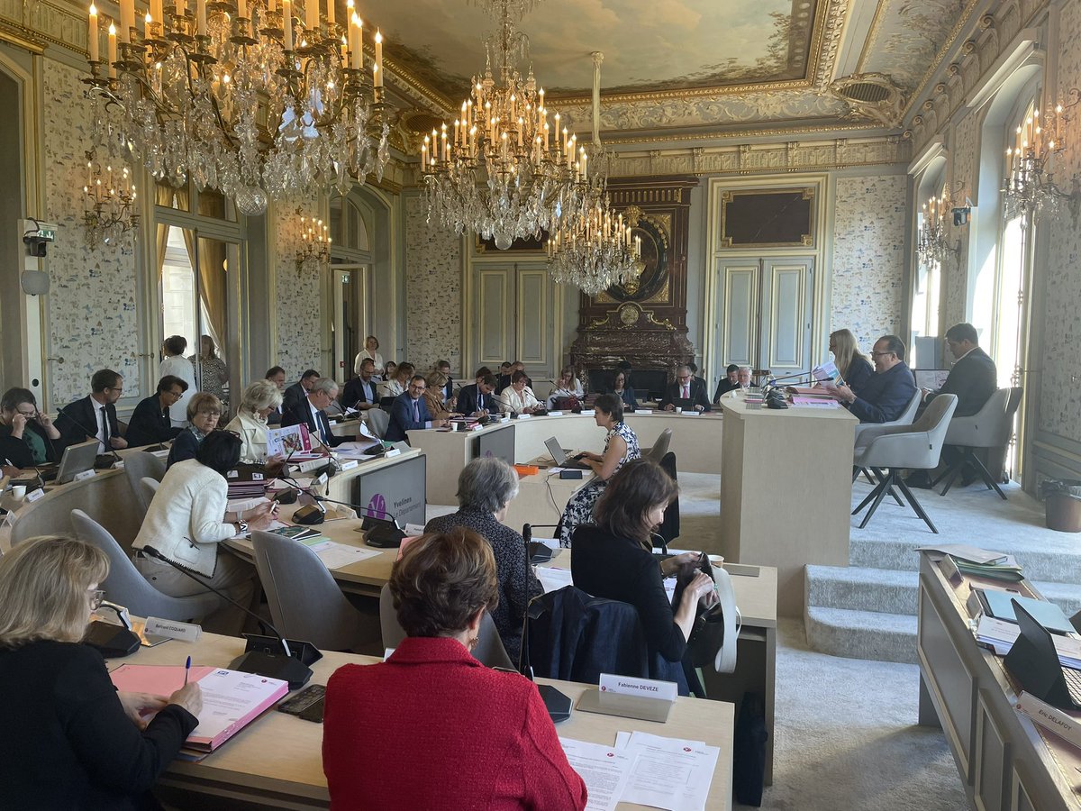 Pierre Bédier (@pierre_bedier) on Twitter photo 👥 Ouverture de la séance départementale du vendredi 23 mai 2025.
Délibérations à suivre ➡️ <a href="/Les_Yvelines/">Les Yvelines</a>
#CD78 👥 Ouverture de la séance départementale du vendredi 23 mai 2025.
Délibérations à suivre ➡️ <a href="/Les_Yvelines/">Les Yvelines</a>
#CD78
