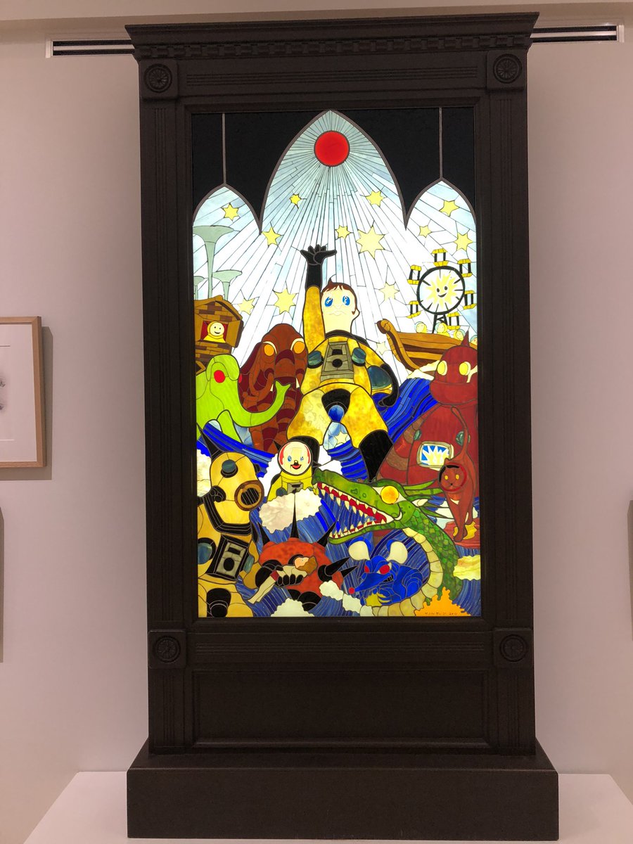 KitadaKoichi's tweet photo. 飯能��イパーミュージアムのヤノベケンジ個展に行ってきました。湖に猫の島があって足漕ぎボートで上陸できるんですが、一人で漕いでって大変でした。 https://t.co/XnS8TCcbP3