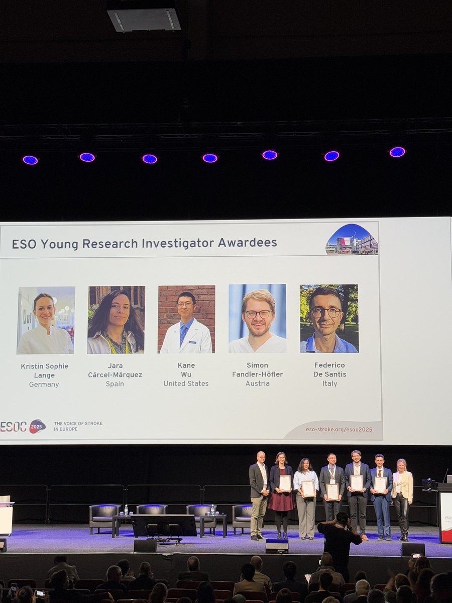 Christian Boehme (@chris7ianb) on Twitter photo Congratulations to the winners of the <a href="/ESOstroke/">European Stroke Org</a> Young Research Investigator Awards #ESOC2025 Congratulations to the winners of the <a href="/ESOstroke/">European Stroke Org</a> Young Research Investigator Awards #ESOC2025