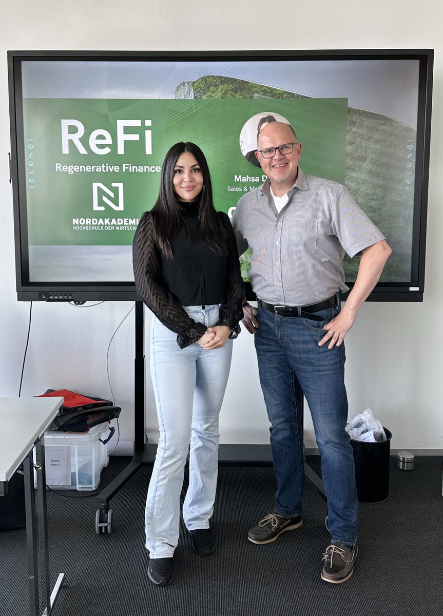 coinix (@coin_ix) on Twitter photo #coinIX was a guest speaker at #NORDAKADEMIE Graduate School. <a href="/mdoorfard/">Crypto Diva 🔮</a> talked about #ReFi. At <a href="/coin_ix/">coinix</a>, one of our core goals is to onboard newcomers to the #Blockchain ecosystem & expand awareness of how blockchain technology can drive a more sustainable world. <a href="/nakstiftung/">nordakademiestiftung</a> #coinIX was a guest speaker at #NORDAKADEMIE Graduate School. <a href="/mdoorfard/">Crypto Diva 🔮</a> talked about #ReFi. At <a href="/coin_ix/">coinix</a>, one of our core goals is to onboard newcomers to the #Blockchain ecosystem & expand awareness of how blockchain technology can drive a more sustainable world. <a href="/nakstiftung/">nordakademiestiftung</a>