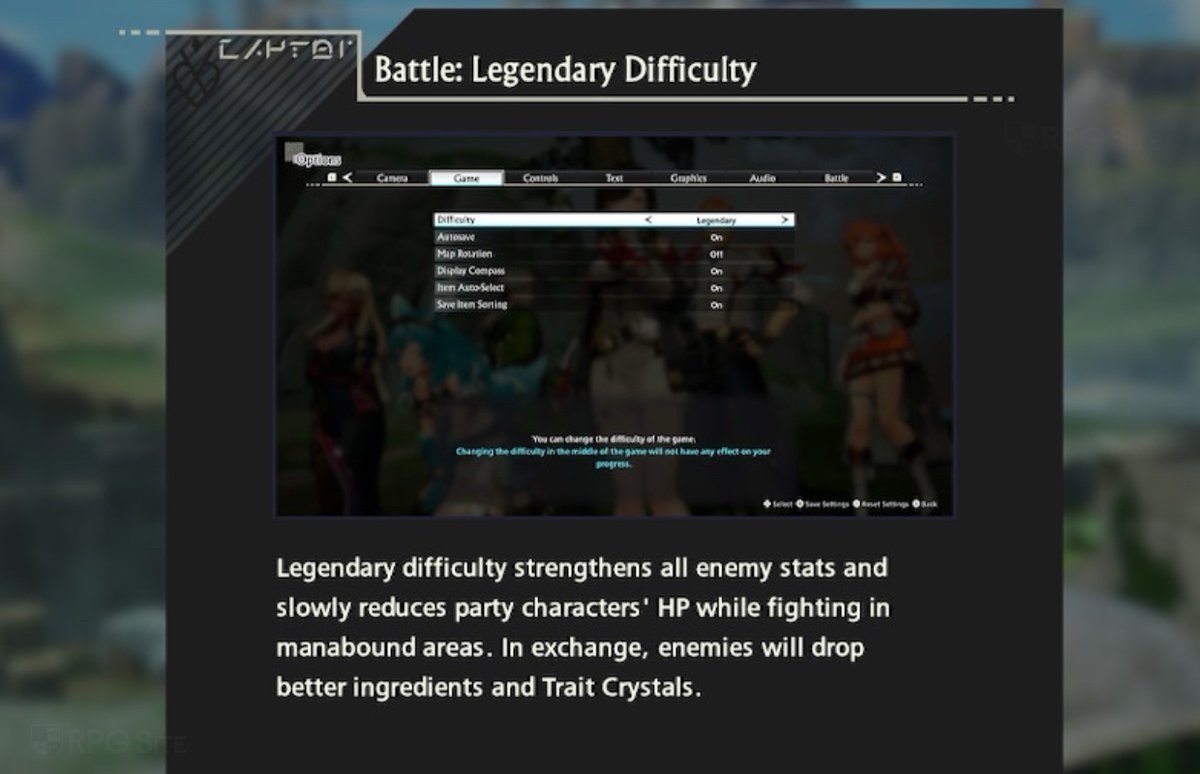 Atelier Yumia: The Alchemist of Memories &amp; the Envisioned Land has been updated to version 1.2.0 adding in the Legendary difficulty for battles and more: rpgsite.net/news/17505-ate…