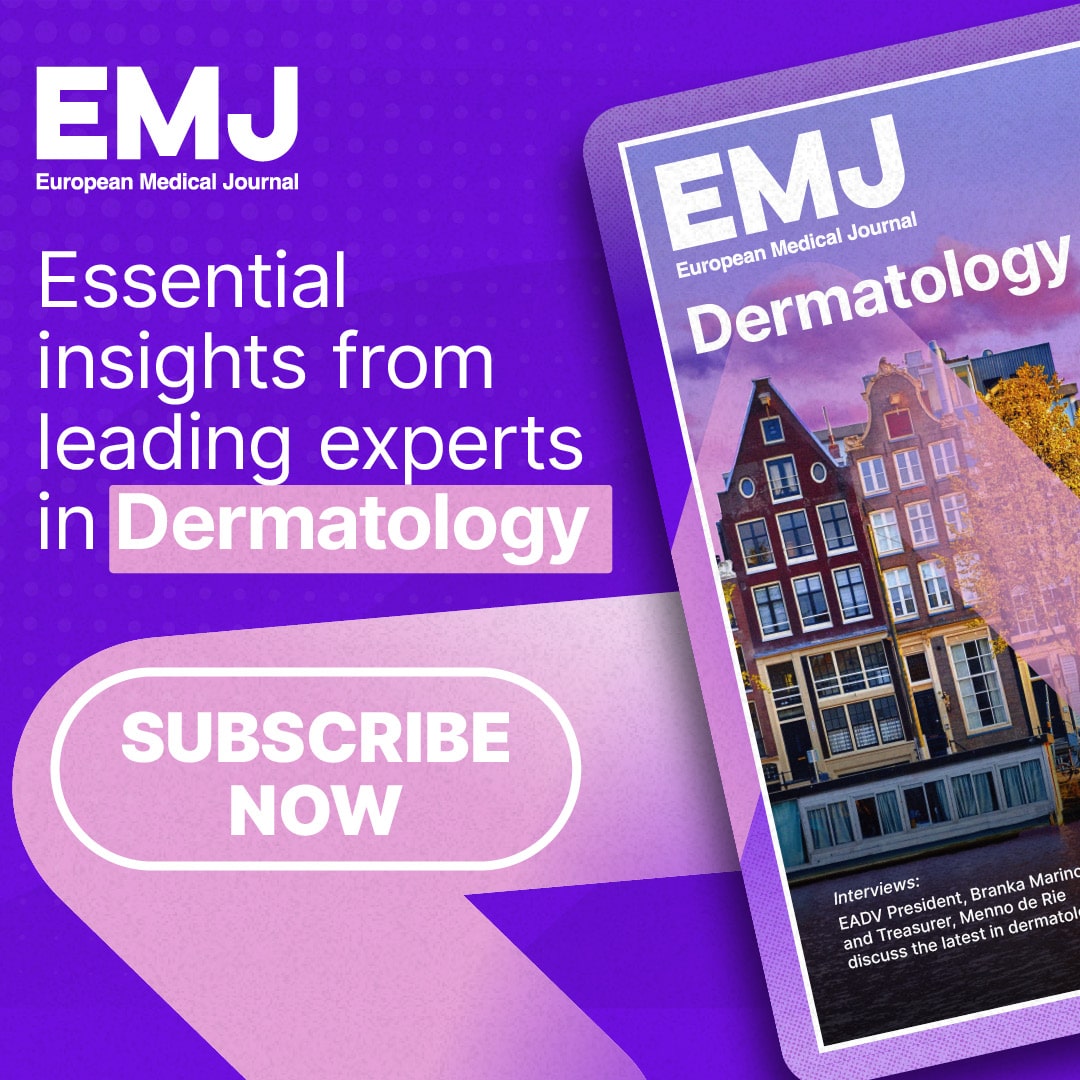 We're thrilled to announce our partnership with <a href="/EMJReviews/">European Medical Journal</a> , the open-access resource for medical education. Their content empowers Dermatology professionals to enhance clinical decisions, patient care, and optimise their time.
Subscribe to EMJ today: go.emjreviews.com/emj-subscribe-…