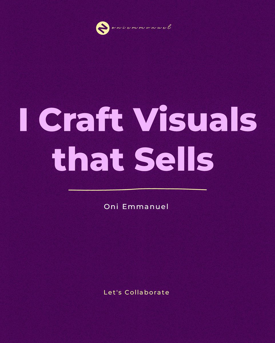 oniemmvnuel01's tweet image. And I Cooked 😱
I just hope the food didn’t burn 🤭

• When it comes to visuals trust me, I serve it HOT! 

📍Crafting visuals that sell is what I do.

#graphicdesign #hiremefordesign #StandOutVisually #ContentThatConverts #branddesignexpert #branding #branddesign #branddesigner