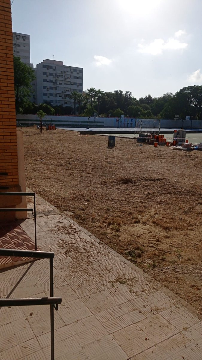 Hoy empiezan a desbrozar nuestro cole. Gracias a todos por haber compartido y apoyado nuestra demanda!!! ♥️
<a href="/fampasevilla/">Fampa Sevilla. “Nueva Escuela”</a>