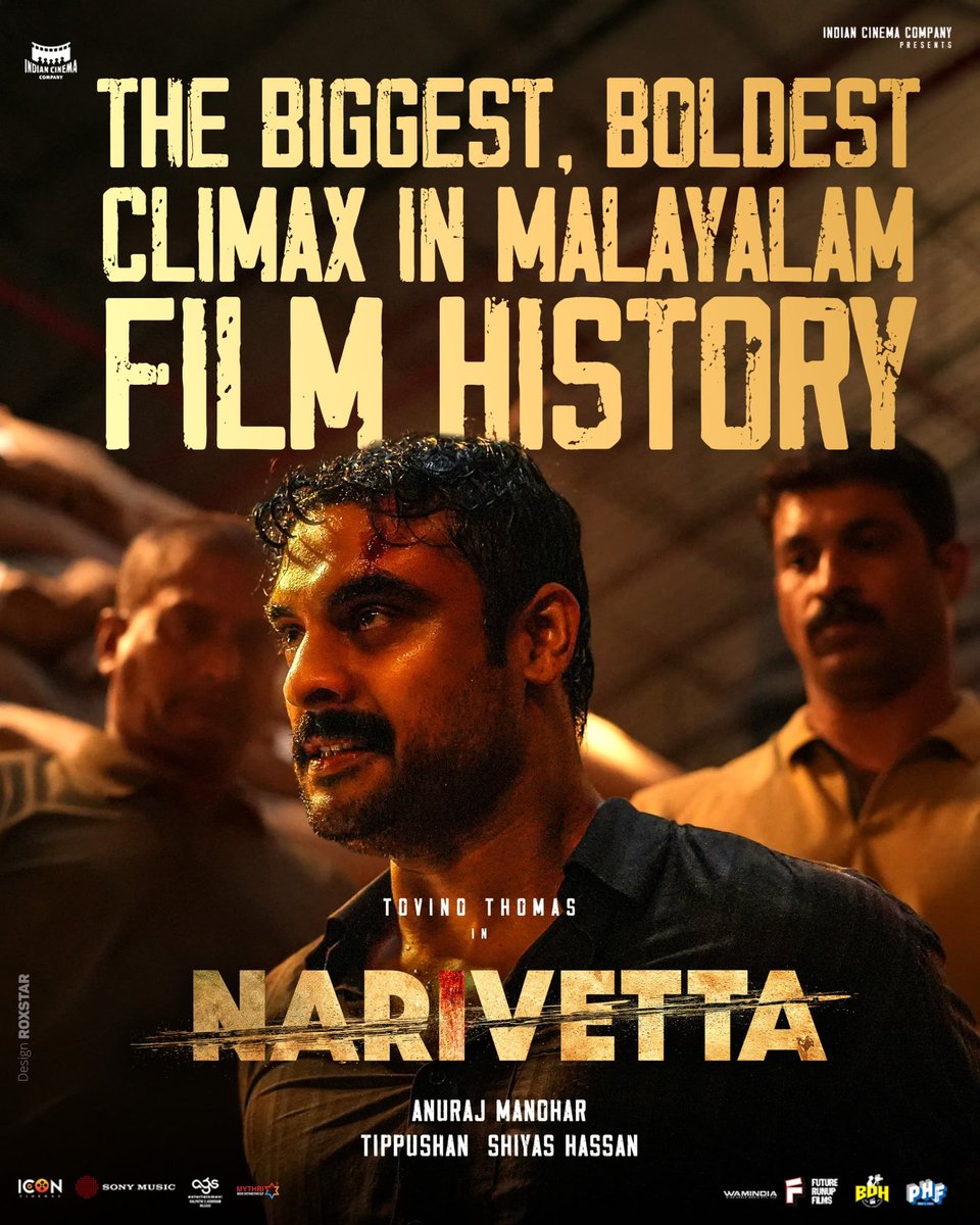 Hearing very good things about #Narivetta 🔥

Direction, Technical Side, Performance from Tovino &amp; Entire cast, Music, Intense Pre Climax. All gaining praises 👏
