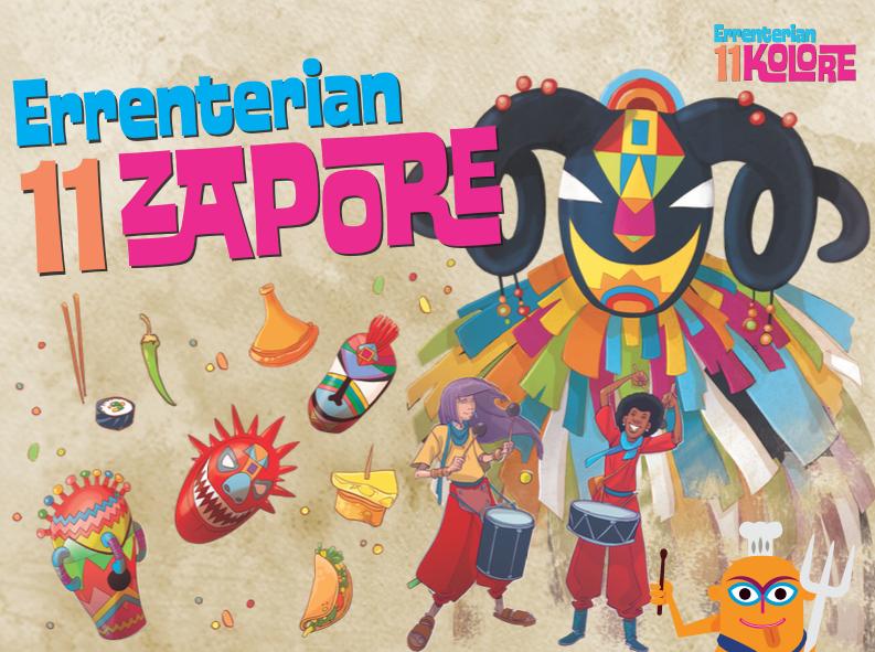 11 Zapore: gaurtik igandera arte munduko zaporeak dastatzeko aukera duzu herriko taberna eta jatetxe ugaritan. Begiratu herribizia.errenteria.eus/11kolore webgunean zer eskaintzen duen taberna eta jatetxe bakoitzak, bertaratu eta gozatu! #Errenterian11kolore