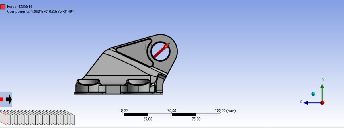 ur_eng_solution's tweet image. Cara custom load direction di ansys salah satunya dengan cara project direction di space claim ataupun di design modeller
#FEA #TeknikMesin