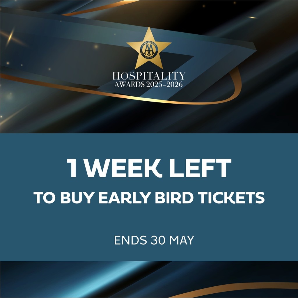 AA Hospitality (@aahospitality) on Twitter photo ONLY 1 WEEK LEFT: BOOK YOUR EARLY BIRD TICKETS NOW! ๐๏ธย โฐ
Celebrate excellence in style at <a href="/Grosvenor_House/">JW Marriott Grosvenor House</a> on Monday 22 September.
Join us for an unforgettable night, honouring those who make our industry shine!
Book early bird tickets now ๐ย tinyurl.com/48pkwt88
#AAawards ONLY 1 WEEK LEFT: BOOK YOUR EARLY BIRD TICKETS NOW! ๐๏ธย โฐ
Celebrate excellence in style at <a href="/Grosvenor_House/">JW Marriott Grosvenor House</a> on Monday 22 September.
Join us for an unforgettable night, honouring those who make our industry shine!
Book early bird tickets now ๐ย tinyurl.com/48pkwt88
#AAawards