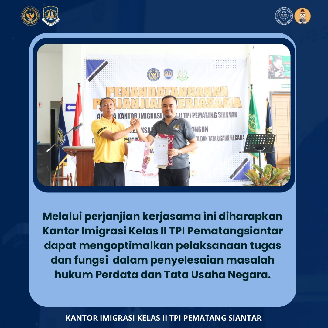 KANTOR IMIGRASI PEMATANGSIANTAR tweet media