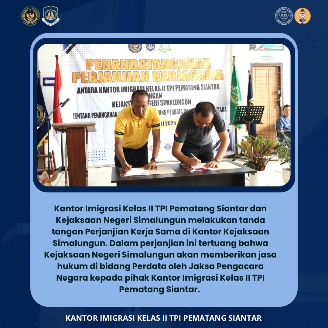 KANTOR IMIGRASI PEMATANGSIANTAR tweet media