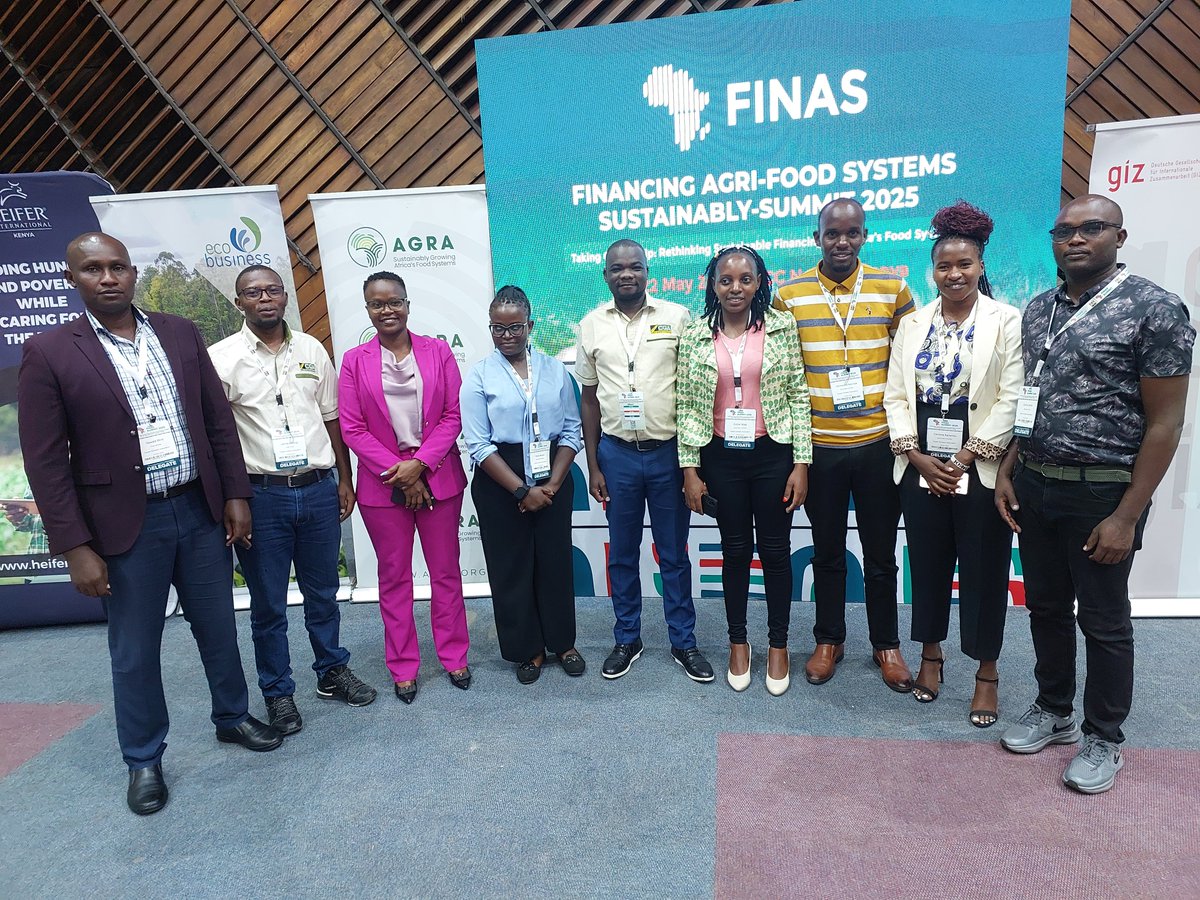 This week, the CGA team, led by CEO Anthony Kioko, participated in #FINAS2025 under the theme "Taking Ownership: Rethinking Sustainable Financing for Africa’s Food Systems."

CGA’s Calvince Onyuka delivered a presentation showcasing the organisation’s efforts, along with those of