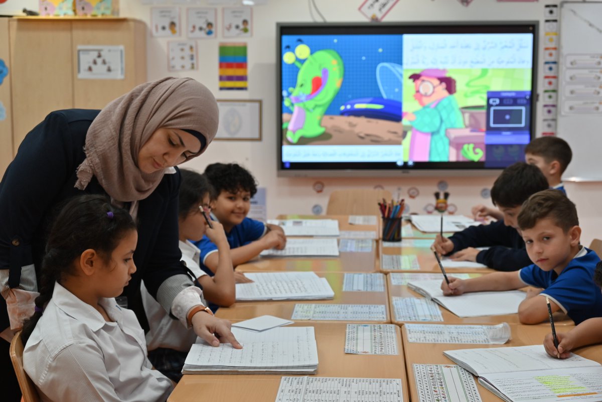durhamdubai's tweet image. Durham children love Arabic! We are enhancing our pupils’ Arabic reading skills for deeper language understanding and confidence through fun and engaging classroom lessons.– empowering them with the language and it&apos;s insights.
#DurhamSchoolDubai  #ArabicForKids #LanguageSkill