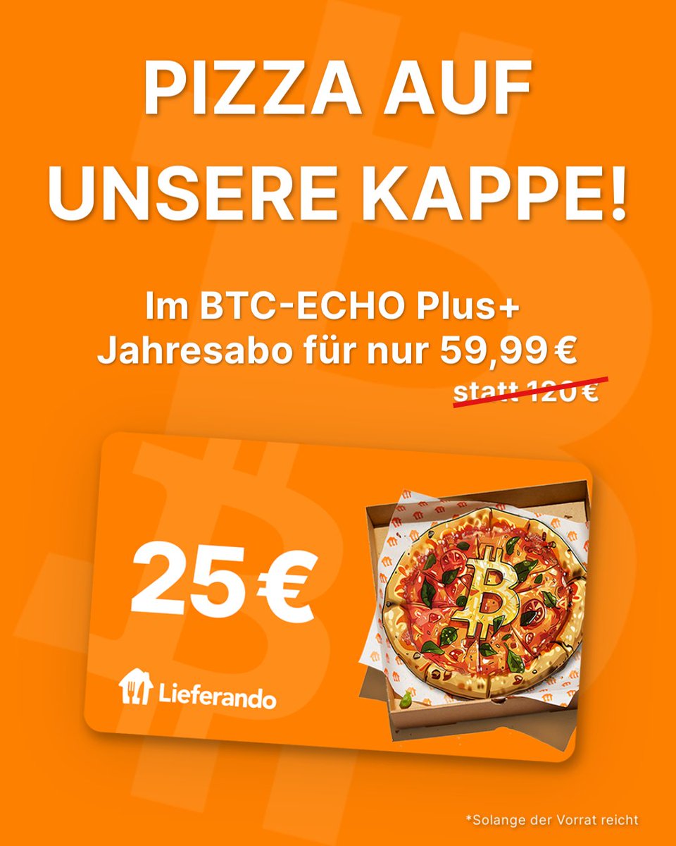 🍕 Pizza auf unsere Kappe – zum Bitcoin Pizza Day! Am 22. Mai 2010 zahlte  ein Entwickler 10.000 BTC für zwei Pizzen. Heute bekommst du deine Pizza  GRATIS – und obendrauf ein