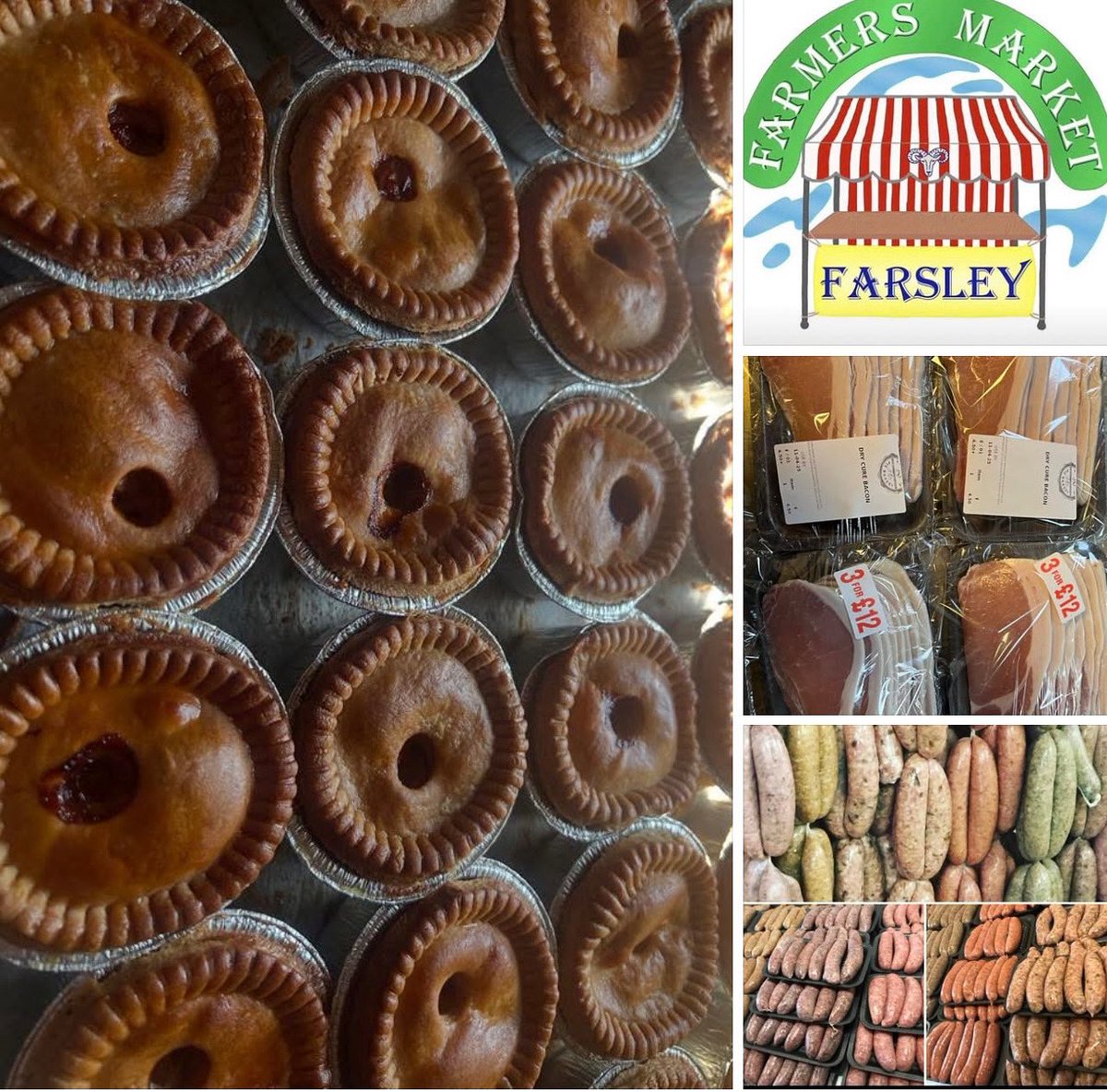 We are back at <a href="/FarsleyMarket/">Farsley Farmers Market</a>  tomorrow