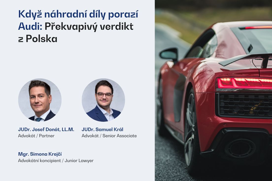 Audi vs. Druhovýroba. Polský soud překvapivě zamítl žalobu Audi na náhradní díly, přestože Audi na úrovni EU uspěla. Rozhodující byly rozdíly v designu 🚗 a udržitelnost 🌱. 

Přečtěte si o reformě průmyslových vzorů: rowan.legal/reforma-prava-… 

#Automotive #PrůmyslovéVzory