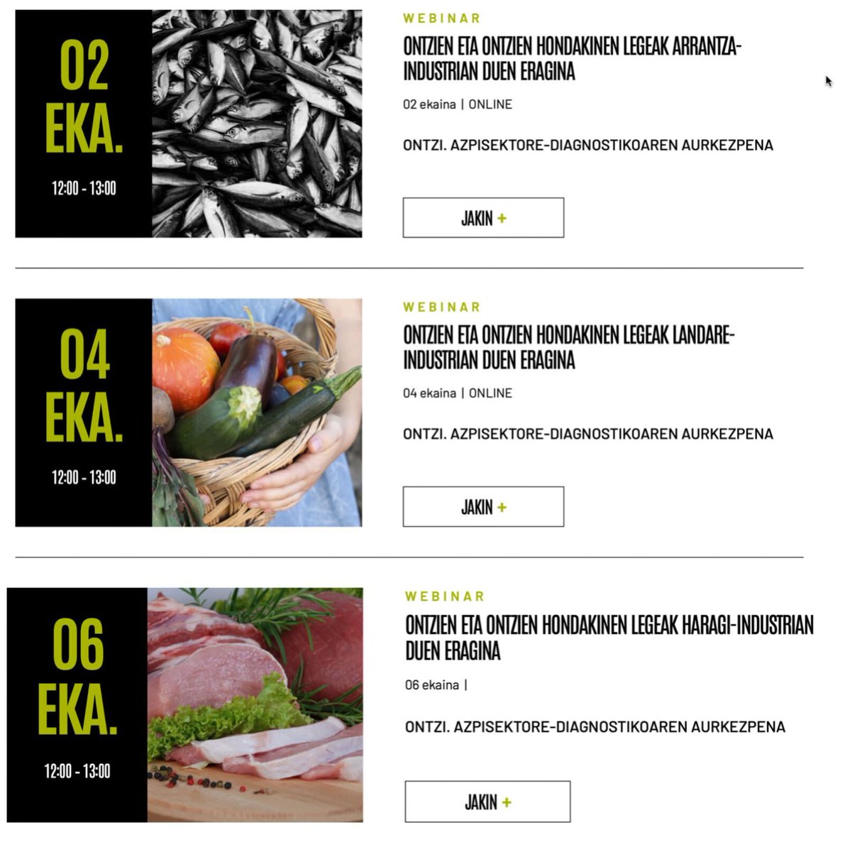 Elika eta Basque Food Cluster-ek elkarlanean “ONTZIEN ETA ONTZIEN HONDAKINEN LEGEAREN ERAGINA (PPWR)” jardunaldiak antolatu dituzte.
Online formatuan izango dira.
Informazio gehiago eta izen ematea: basquefoodcluster.com
#landaeremuasustatuz