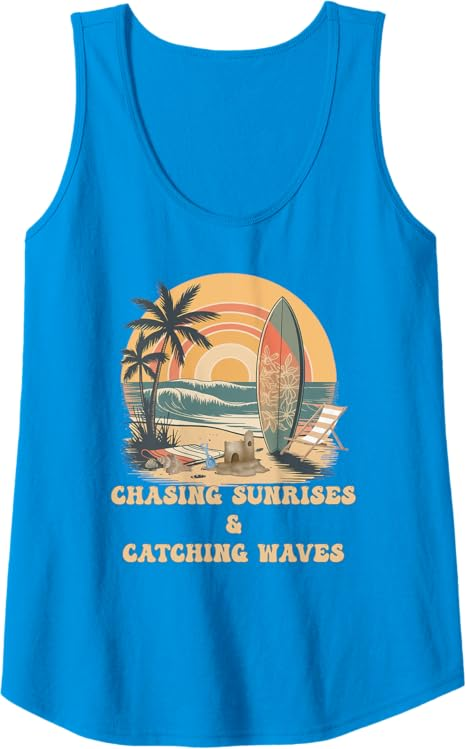 TammyDevoll's tweet image. Amazon Prime: Surfing Waves #surfers #summer #vacationmode #vacation #beach #BeachGirls  Chasing Sunrises &amp;amp; Catchin' Waves amazon.com/dp/B0F9L32DSM?… Surfers Summer Tank Top a.co/d/1Q0qwy1 #Amazon via @Amazon