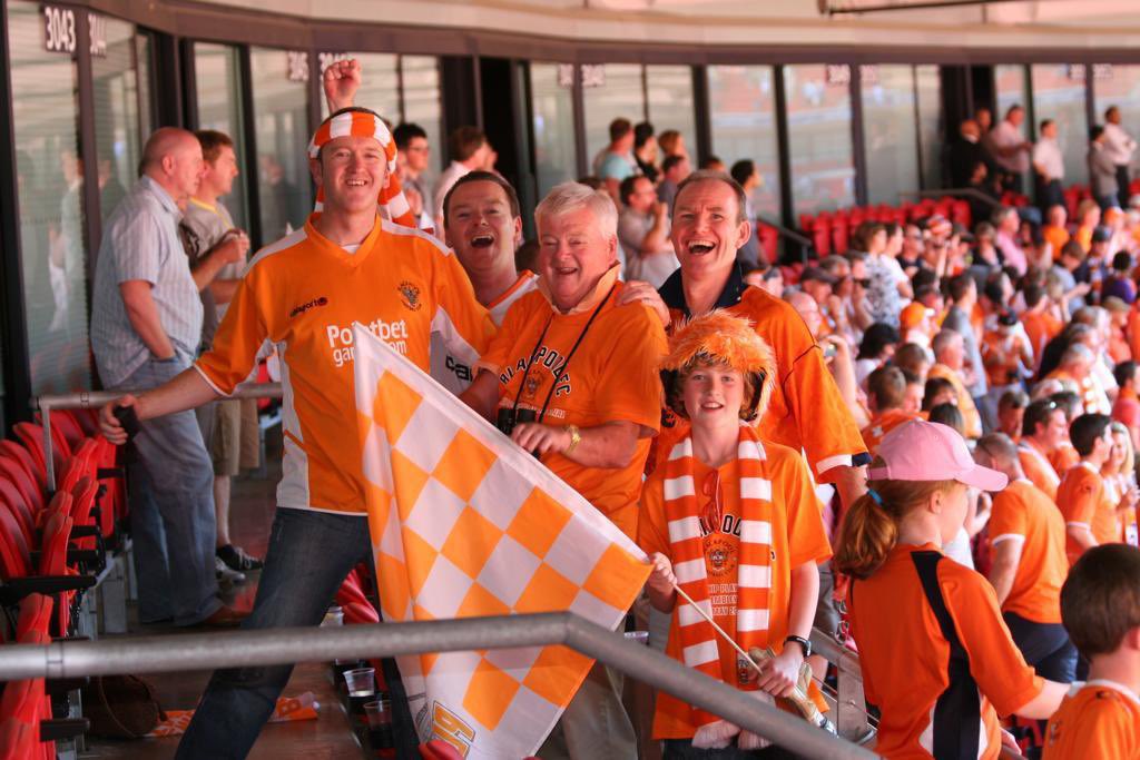 15 yrs ago 🧡 Never tied a scarf round my head before or since 🤷‍♂️ but it was a day of firsts!! A tear or two and off to the <a href="/premierleague/">Premier League</a>   <a href="/BlackpoolFC/">Blackpool FC</a>