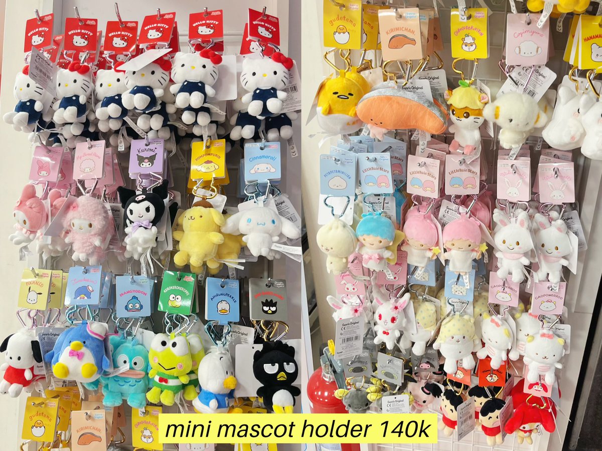 gyozb's tweet photo. ╰(*´︶`*)╯🇯🇵 OPEN JASTIP HANDCARRY JEPANG 

⭐️ ETA INA 2 JUNI 2025
🌀 harga bersih ina
🎀 ada GO, bisa 🍊 dom bsd

t. sanrio hello kitty hk mini mascot holder wts keychain charm keyring japan cahol hairclip card holder name tag https://t.co/tus0UBFvxU
