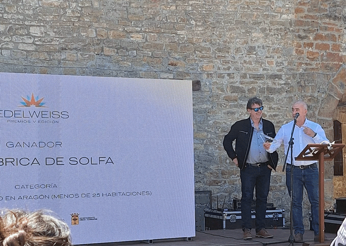 🌟 ¡¡Enhorabuena a La Fábrica de Solfa!! 
🏡 Establecimiento #BirdingAragón reconocido en los Premios Edelweiss 2025 a la Excelencia en Turismo Sostenible en Aragón 🏆 en categoría "Alojamiento turístico menos de 25 habitaciones"👏👏
💚 birdingaragon.com
#Ecoturismo