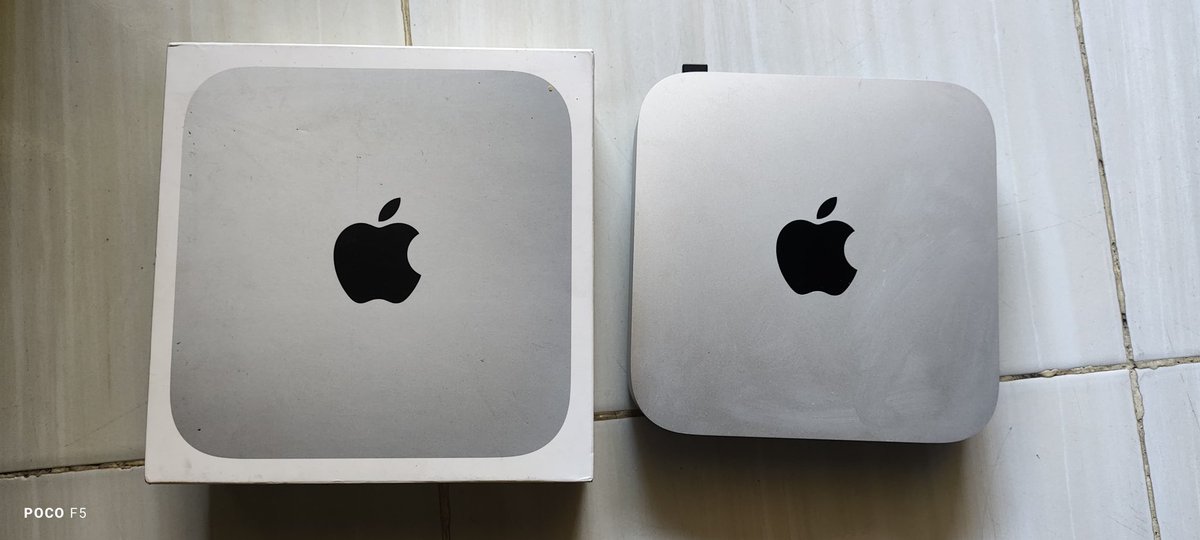 adefjri's tweet photo. @bhaguz_403 Halo kak dijual Mac Mini 2020 Apple M1 - SSD 256 GB. Mulus fullset ORI. Harga 5.5Jt. Minat DM

Lokasi Jakarta/Tangerang, COD &amp; free ongkir https://t.co/uwC7PFNpbS