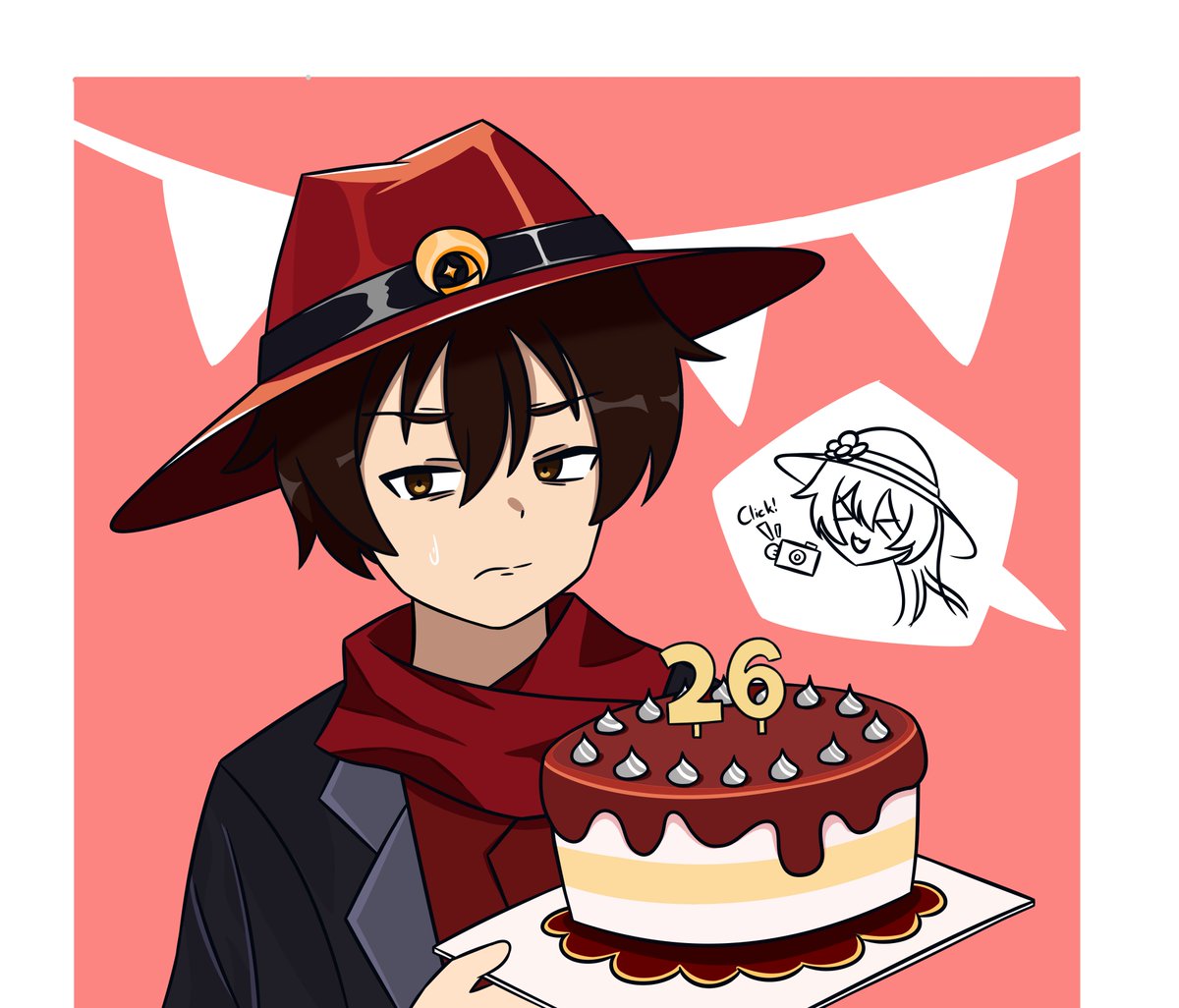 It was Regivald's birthday back in May 15, but I only finished this artwork now.