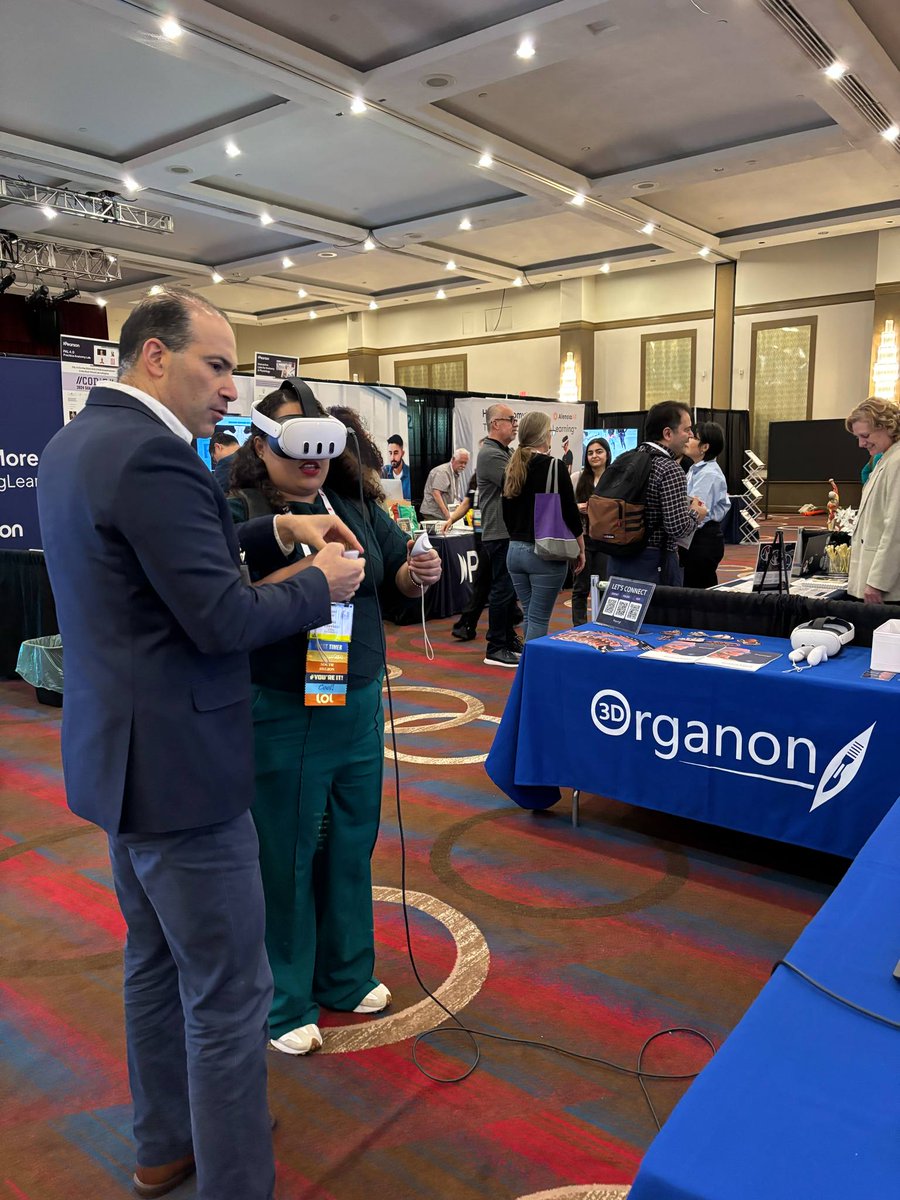 #HAPS2025 Day 1: An Inspiring Start to an Incredible Conference!

Visit Booth #309 and:
🔹 Experience live demos of the 3D Organon platform
🔹 Dive into in-depth discussions on XR in anatomy and physiology education
🔹 Get a first look at the all-new 3D Organon 2025 release!