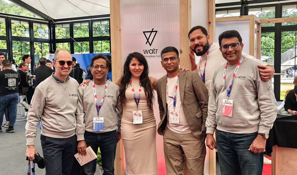 Commodities run the world
With discussions unfurled
It's time they ran smarter
<a href="/WatrProtocol/">Watr Protocol</a> sets the new charter

Fantastic catching up with <a href="/MaryamAyati/">Maryam Ayati</a> and the <a href="/WatrProtocol/">Watr Protocol</a> team at the Avalanche Summit in London.

Team <a href="/0xZeeve/">Zeeve</a>  is excited to be partnering with <a href="/WatrProtocol/">Watr Protocol</a>