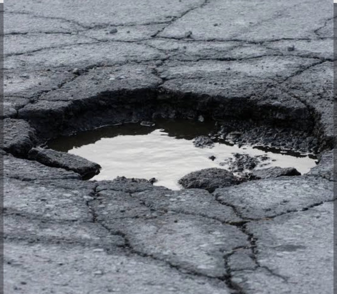 #ASongOrMovieForRoadUsers 

Down in a Pot Hole
