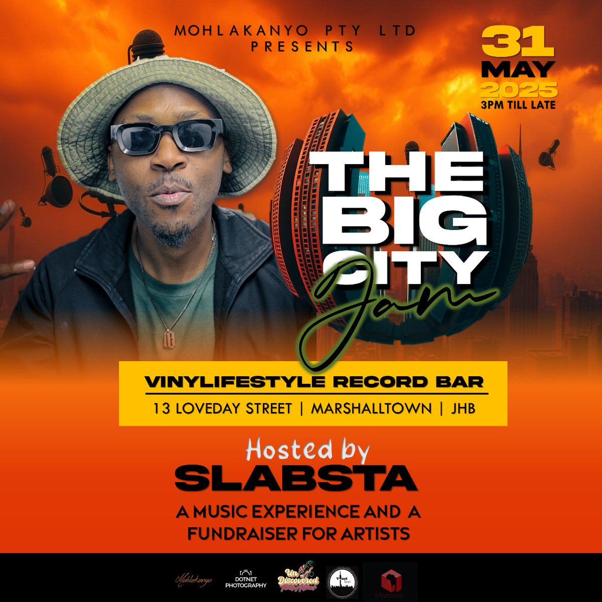 Mohlakanyo Pty Ltd ๐งก (@mohlakanyo) on Twitter photo Upcoming event ๐ | Marshalltown, are you ready?
<a href="/Slabsta/">#Amandla โ๐พ</a> is HOSTING Big City Jam II on 31 May and itโs about to be a MOVIE.
Live acts. Street energy. Pure vibes.
#TheBigCityJam Upcoming event ๐ | Marshalltown, are you ready?
<a href="/Slabsta/">#Amandla โ๐พ</a> is HOSTING Big City Jam II on 31 May and itโs about to be a MOVIE.
Live acts. Street energy. Pure vibes.
#TheBigCityJam