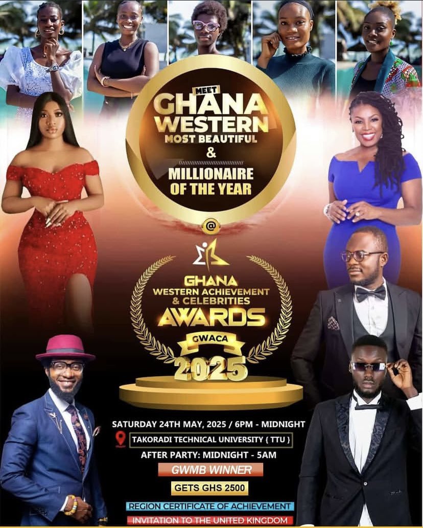 RasBex's tweet photo. Ghana Western Achievement And Celebrities Awards Coming Up Tomorrow At TTU Auditorium,Don’t Left Out Guys.
#Londonhillsproduction📌 https://t.co/cr8tQzzhK4