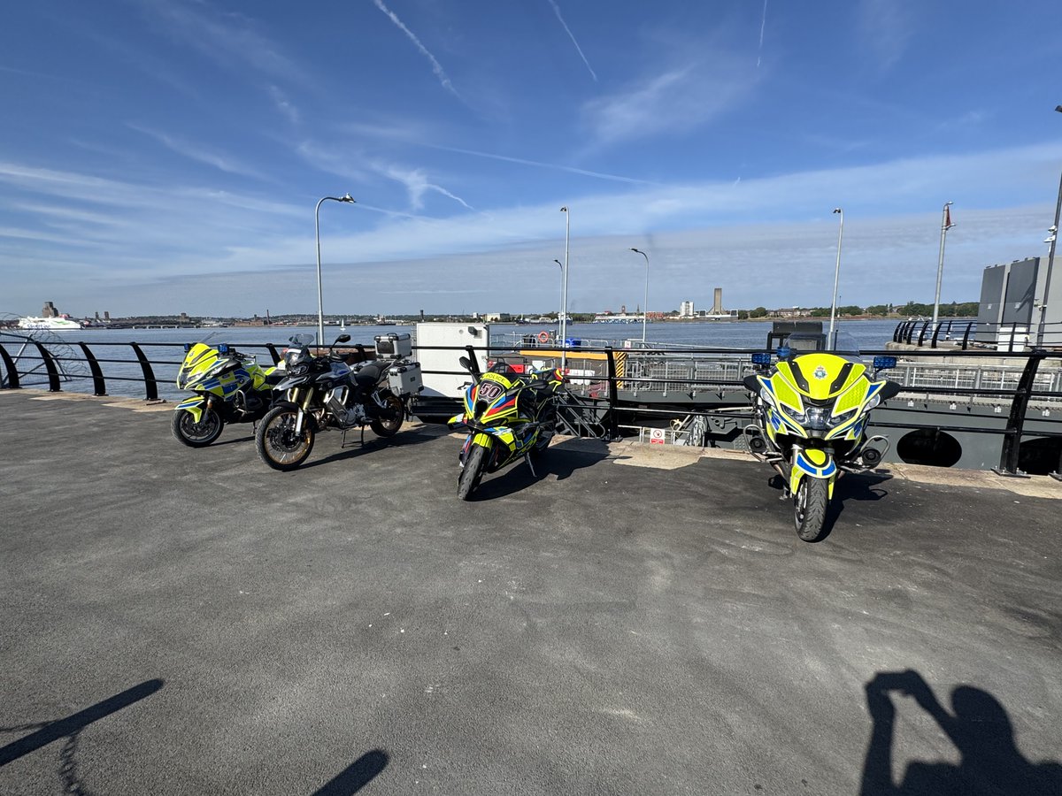 Roads Policing Unit (@merpoltraffic) on Twitter photo As part of our #IOMTT #IOMTT2025 engagement, we are down at the new <a href="/iomsteampacket/">Steam Packet Company</a> terminal this morning speaking to bikers going over to the IOM. Come say hello if you’re here. 🇮🇲 <a href="/BMWMotorsport/">BMW M Motorsport</a> <a href="/BMWMotorrad/">BMWMotorrad</a> #Voge <a href="/MerseyPolice/">Merseyside Police</a> As part of our #IOMTT #IOMTT2025 engagement, we are down at the new <a href="/iomsteampacket/">Steam Packet Company</a> terminal this morning speaking to bikers going over to the IOM. Come say hello if you’re here. 🇮🇲 <a href="/BMWMotorsport/">BMW M Motorsport</a> <a href="/BMWMotorrad/">BMWMotorrad</a> #Voge <a href="/MerseyPolice/">Merseyside Police</a>