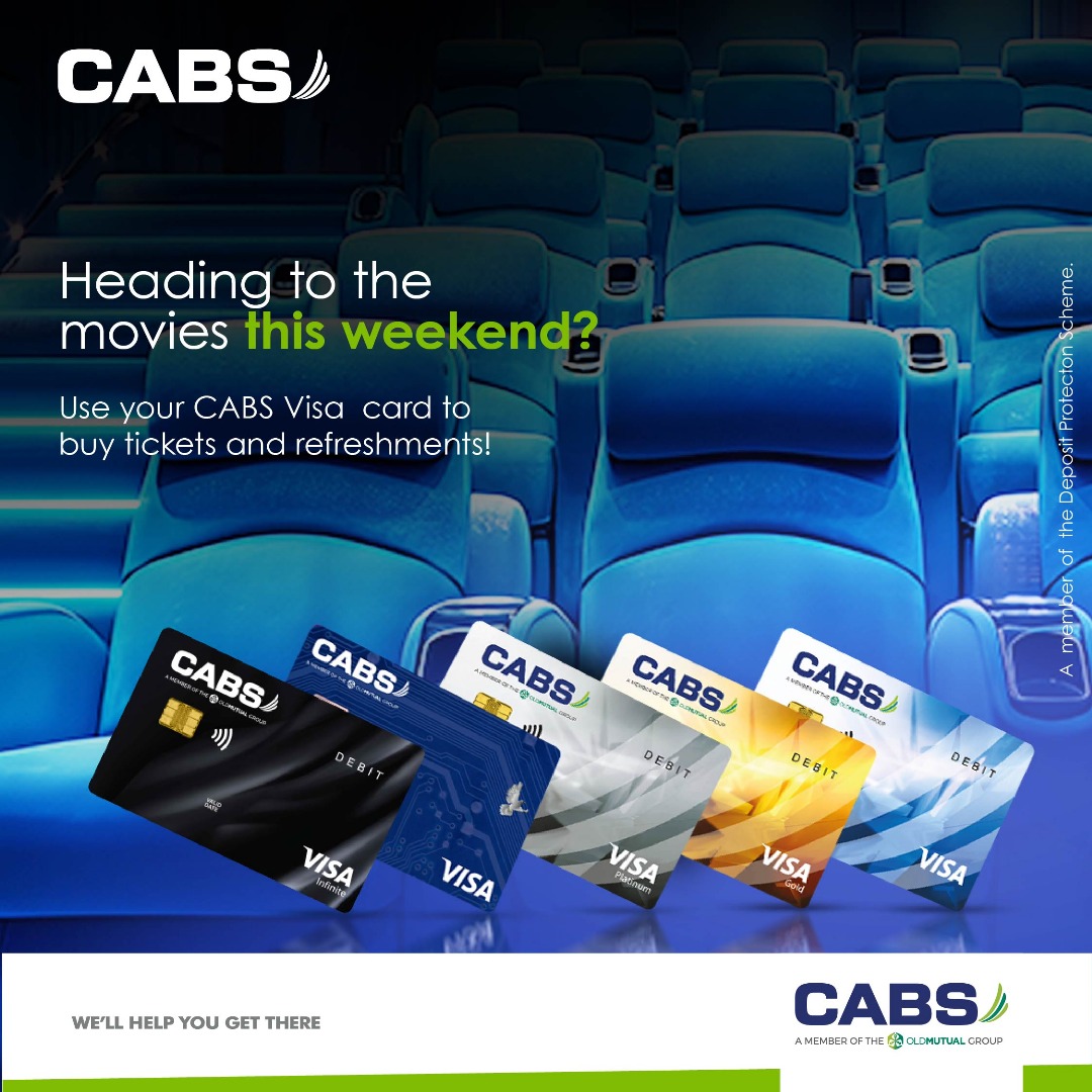 Heading to the movies this weekend ?Buy your tickets and refreshments with your CABS Visa Card !

#MovieTime #CABS #CABSVisaCard #SwipeAndEnjoy