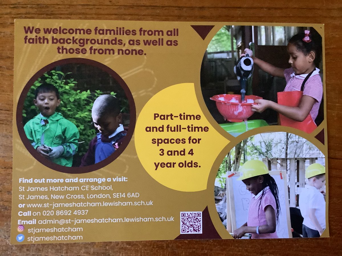 St James Hatcham (@stjameshatcham) on Twitter photo We are excited to announce the opening of our new nursery in September! Information about applications is on our website:st-jameshatcham.lewisham.sch.uk we hope you will arrange to visit and look forward to welcoming you and your child. Thank you to <a href="/sdbemat/">SDBE Multi Academy Trust</a> for all your support. We are excited to announce the opening of our new nursery in September! Information about applications is on our website:st-jameshatcham.lewisham.sch.uk we hope you will arrange to visit and look forward to welcoming you and your child. Thank you to <a href="/sdbemat/">SDBE Multi Academy Trust</a> for all your support.