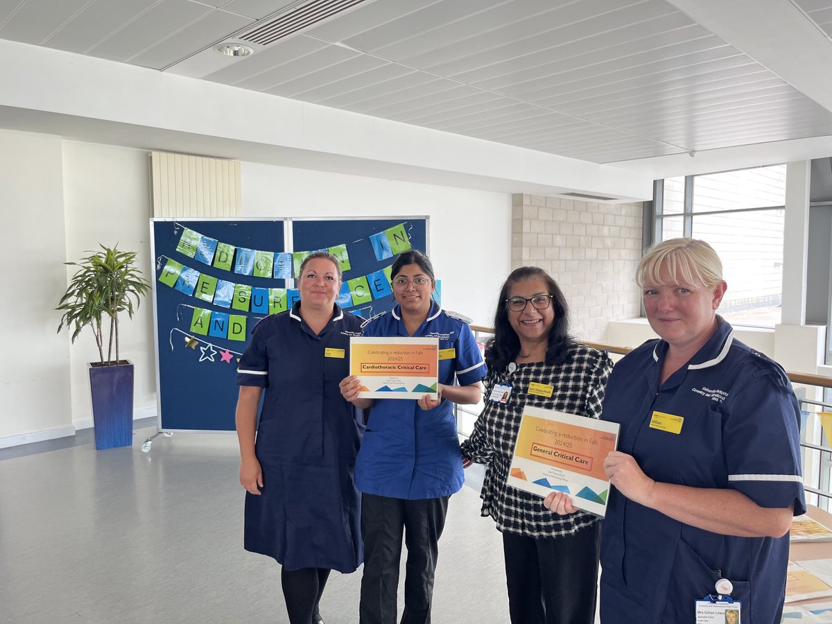 TVN_UHCW's tweet image. Clinical support services achievements ⁦@nhsuhcw⁩ reductions in CTCC and GCCU and across the group ⁦@JoanGoodbody⁩ #falls #pressureulcers #harms