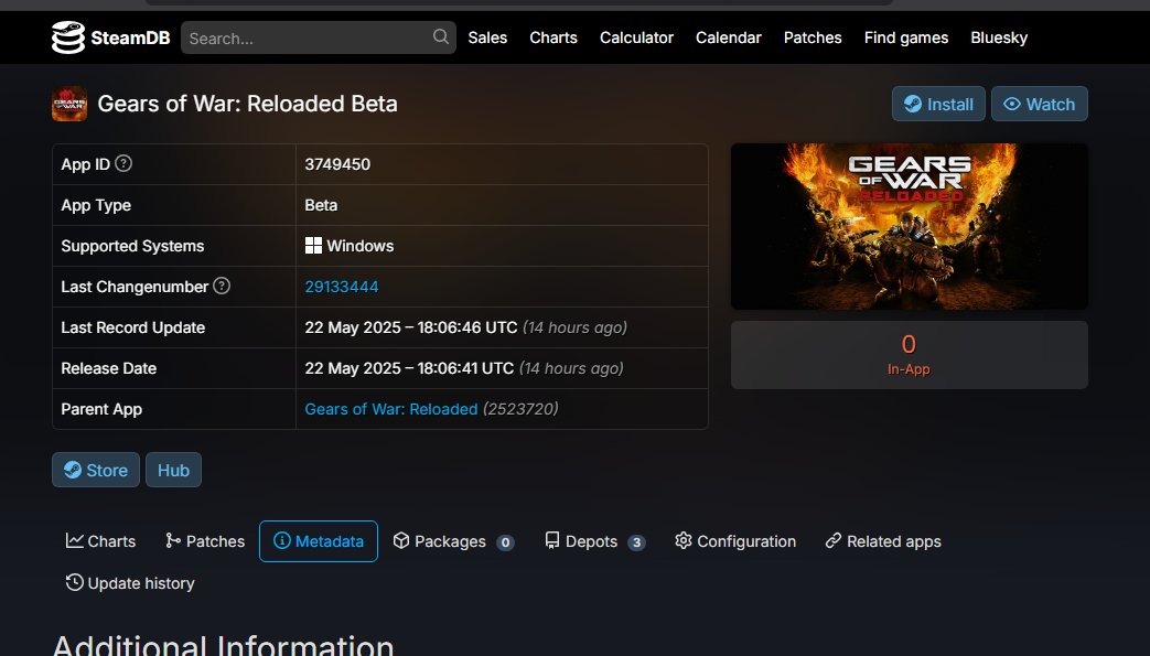 Beta for reloaded will be soon. Probably 2 weeks with the new Xbox showcase. steamdb.info/app/3749450/