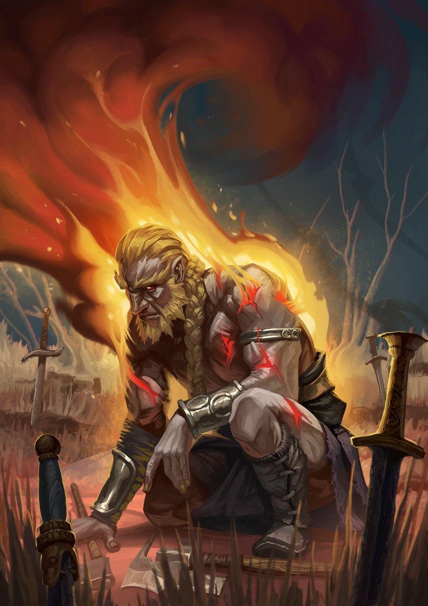 Nikita Kapitunov (@askel_art) on Twitter photo Spellwoven warrior.
DnD commission art for <a href="/HobbyGoblinGame/">Hobby Goblin</a> and their kickstarter project "Gallant and Belfost's Heroes and Horrors"
#dungeonsanddragons Spellwoven warrior.
DnD commission art for <a href="/HobbyGoblinGame/">Hobby Goblin</a> and their kickstarter project "Gallant and Belfost's Heroes and Horrors"
#dungeonsanddragons