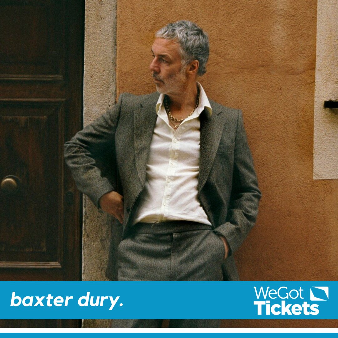 WeGotTickets (@wegottickets) on Twitter photo The one and only <a href="/baxterdury/">baxter dury</a> is set to release his tenth album 'Allbarone' on 12th September via Heavenly Recordings - catch him on tour supporting the record at <a href="/EventimApollo/">Eventim Apollo</a> on Saturday 22nd November. 🎶
<a href="/EatYourOwnEars/">Eat Your Own Ears</a>
🎟️ wegottickets.com/af/580/event/6… The one and only <a href="/baxterdury/">baxter dury</a> is set to release his tenth album 'Allbarone' on 12th September via Heavenly Recordings - catch him on tour supporting the record at <a href="/EventimApollo/">Eventim Apollo</a> on Saturday 22nd November. 🎶
<a href="/EatYourOwnEars/">Eat Your Own Ears</a>
🎟️ wegottickets.com/af/580/event/6…