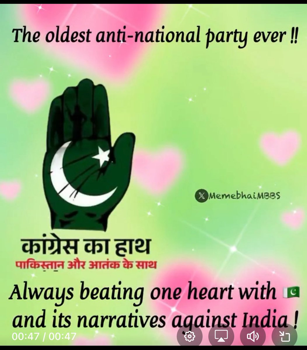 CONGRESS IS ANTI HINDU INDIA PARTY