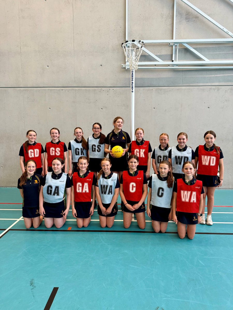 Congratulations to the Year 8 netballers who took part in the local schools' tournament on Wednesday. There was plenty of skill and enthusiasm on display from everyone and the A team came 3rd overall.