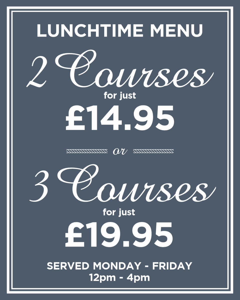 Come and try our new menu 🍴🍻🥂