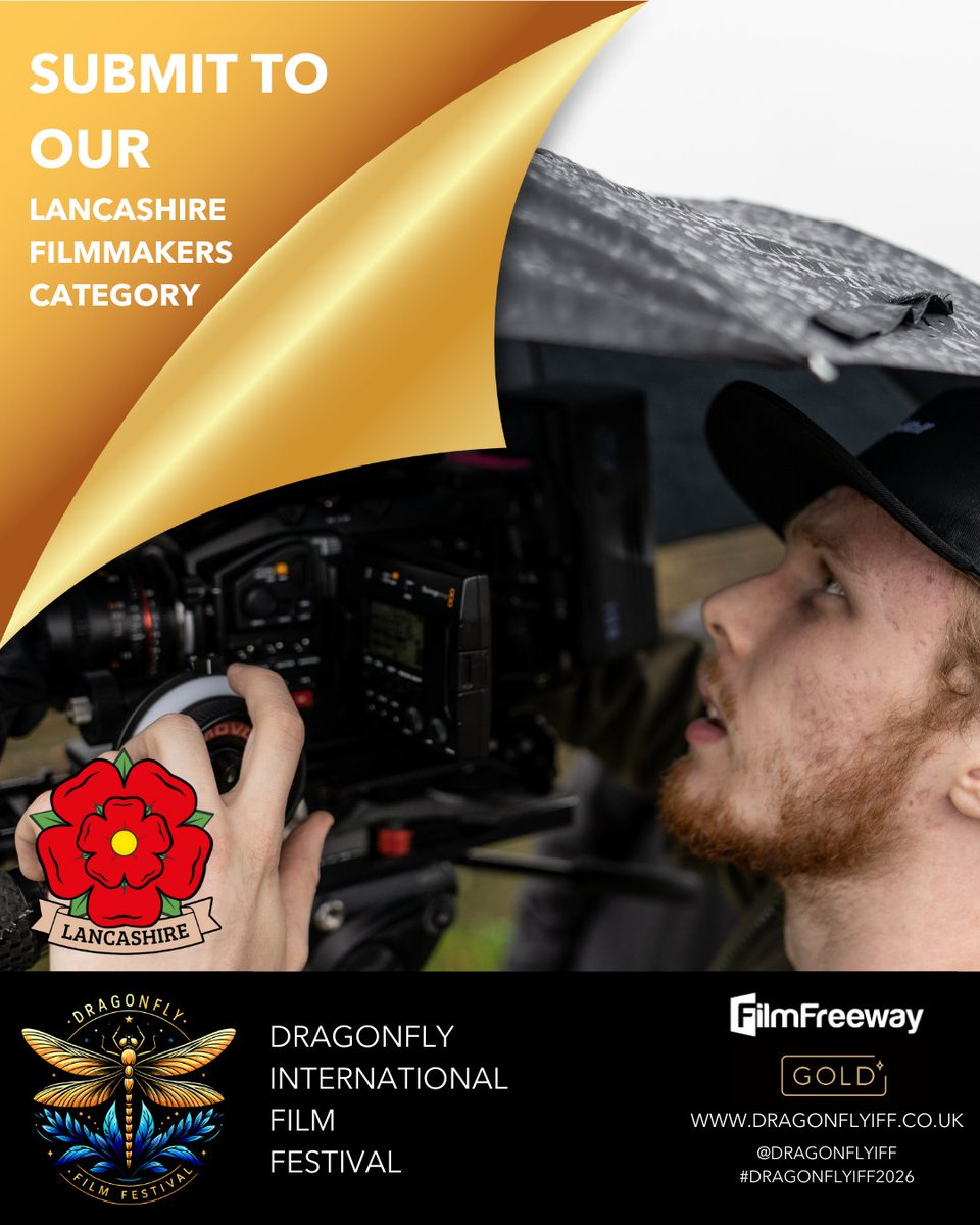 Dragonfly International Film Festival (@dragonflyiff) on Twitter photo π₯ Lancashire Filmmakers we want to see your films!
π¬ Winning fims screened on 7th March 2026 in Preston
πHosted and photographed by Lancashire legends <a href="/Gillylancs/">John Gillmore</a> and <a href="/gazcook/">Garry Cook</a>
Find us on FilmFreeway
filmfreeway.com/dragonflyinterβ¦
#dragonflyiff2026 #shortfilmfestival #lancashire π₯ Lancashire Filmmakers we want to see your films!
π¬ Winning fims screened on 7th March 2026 in Preston
πHosted and photographed by Lancashire legends <a href="/Gillylancs/">John Gillmore</a> and <a href="/gazcook/">Garry Cook</a>
Find us on FilmFreeway
filmfreeway.com/dragonflyinterβ¦
#dragonflyiff2026 #shortfilmfestival #lancashire