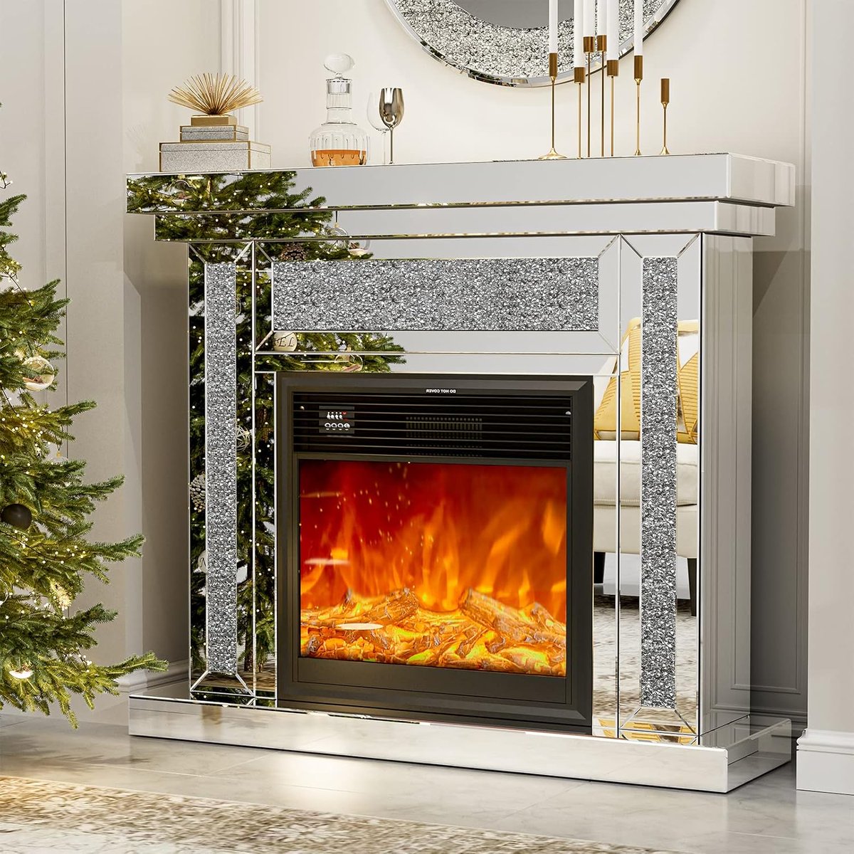 Angela_Marz's tweet image. 🔥Turn up the ambiance with this mirrored electric fireplace TV stand! Featuring 3D flames and 7 glowing colors, it&apos;s glam, warm, and ultra-modern. Cozy nights just got an upgrade.
👉 exquisire.com/mirrored-elect…
#HomeLuxury #FireplaceGoals #TVStandInspo #WarmAndStylish #ExquisireHome
