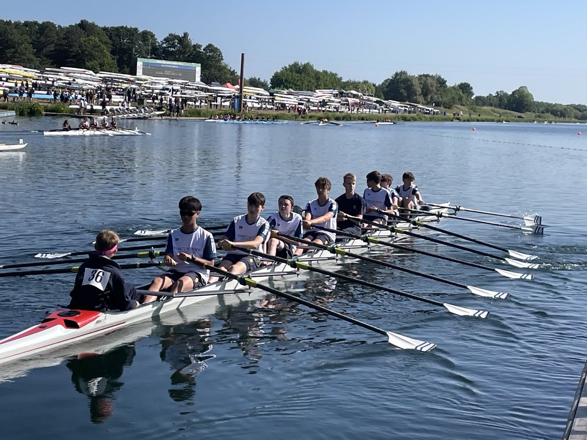 KSC Physics (@ksc_physics) on Twitter photo First 2 <a href="/kingschester/">The King's School</a> boats afloat for their TT <a href="/nsr_uk/">National Schools' Regatta</a> on a perfect morning in Nottingham First 2 <a href="/kingschester/">The King's School</a> boats afloat for their TT <a href="/nsr_uk/">National Schools' Regatta</a> on a perfect morning in Nottingham