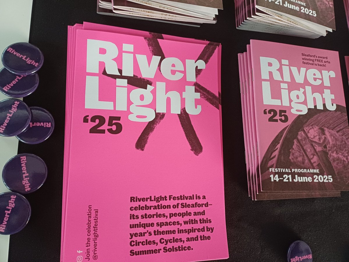 We picked up the RiverLight programme at last night's launch event. Can't wait for this! June 14th to 21st, a grand local collaboration of artists, dancers, musicians, storytellers and much more!