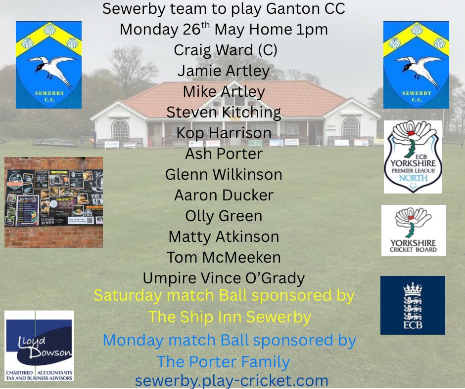 Sewerby Cricket Club (@cricketsewerby) on Twitter photo 