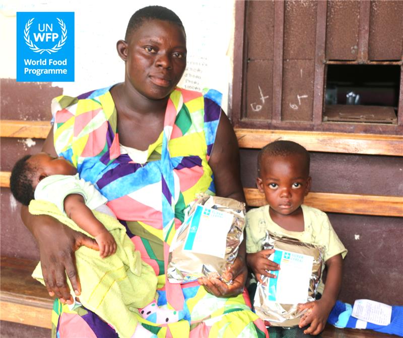 WFP_Cameroon's tweet photo. #Cameroon 🇨🇲

"The nutritional support my son Favour receives has transformed his life. He couldn’t walk before, now he runs and plays,” says Suzanne.

In Missellele, a small community in Fako, @WFP is bringing hope to mothers through improved child health and #nutrition.

#SavingLives
#ChangingLives